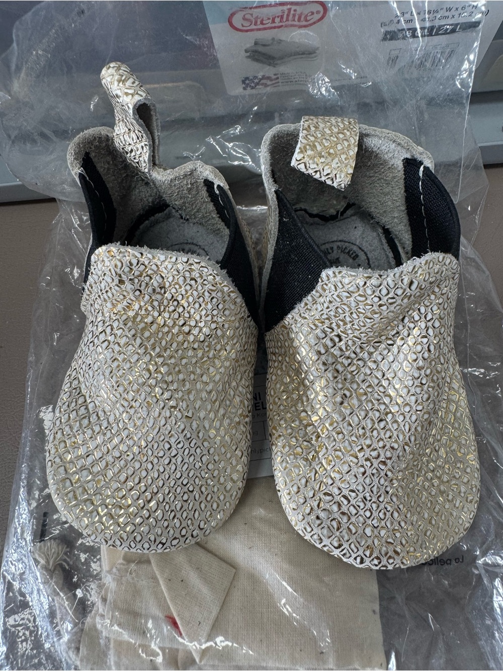 Freshly Picked Mini Sole Chelsea Boot - Hong Kong Metallic Gold